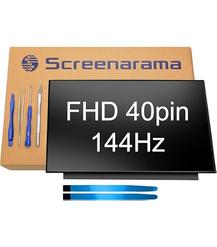 Amazon.com: LCDBros Screen for ASUS ROG Strix G513QR-ES96 40 Pins