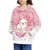 Yuuxorilu Unisex Kids Hoodies Youth Hooded Pullover Long Sleeve Sweatshirts with Pockets