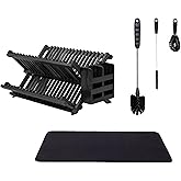 RJJB Teak Dish Rack (Black)