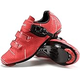 Santic Cycling Shoes Road Bike Shoes Unisex Men's or Women's Road Cycling Riding Shoes Spin Shoes with Buckle- Roadway