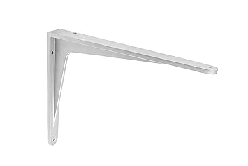 Gedotec Schwerlast-Konsole Aluminium Regalträger Winkel-Konsole - Sparta | 240 x 190 x 32 mm | Schwerlastträger Tragkraft 200