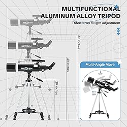 Telescope for Adults & Beginner Astronomers - 80mm