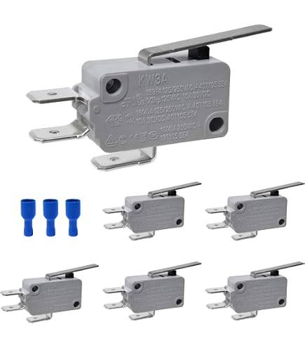 V-155-1C25 Micro Limit Switch Short Roller Lever Arm SPDT Snap