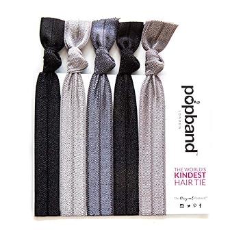 New Beautiful Pair Of Curly Ribbon Hair Tie Bands Uk Seller Makolli Tj