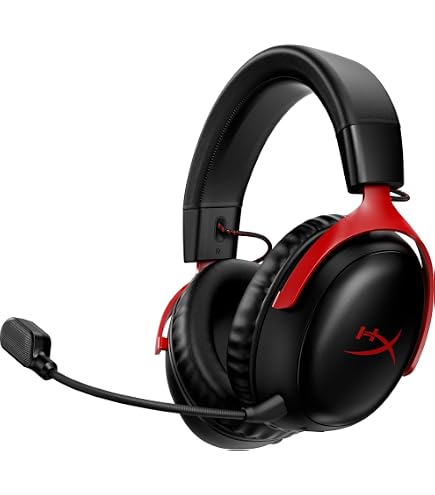 HyperX Cloud Alpha - Wireless Gaming Headset, Vermelho, 4P5D4AA