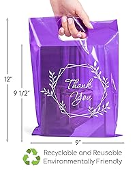 Choice Marts Merchandise bags 100 Purple Color