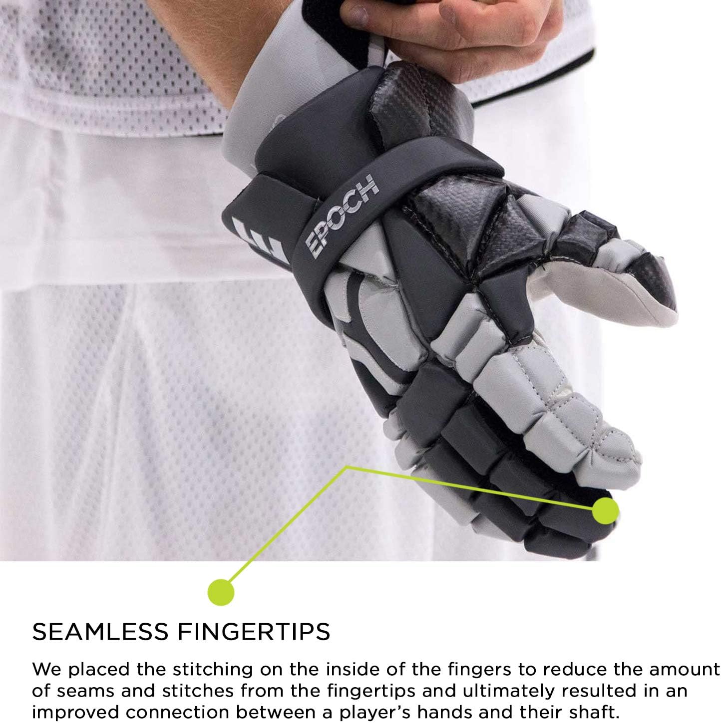 Epoch Lacrosse Integra Glove with Phase Change Technology for Attack, Middie and Defensemen : Sports & Outdoors