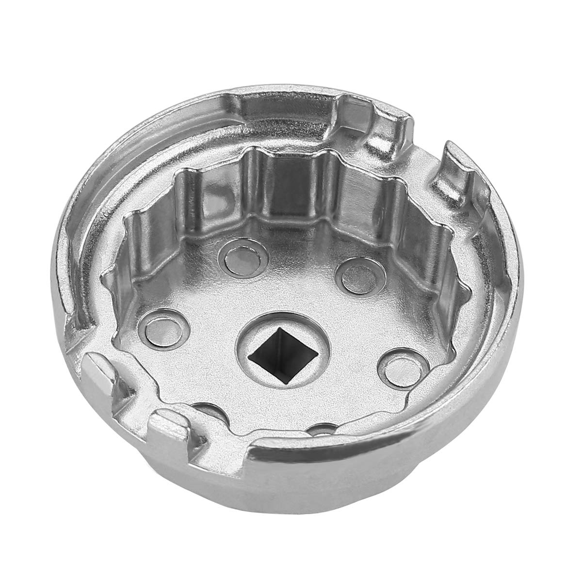 HONGNAL Oil Filter Wrench for Toyota & Lexus 2006 Engines, Oil Filter Cap with 64.5mm Cartridge Style Oil Filter System - Perfect for Corolla, Tundra, Land Cruiser, 4Runner, Sequoia & Lexus and More