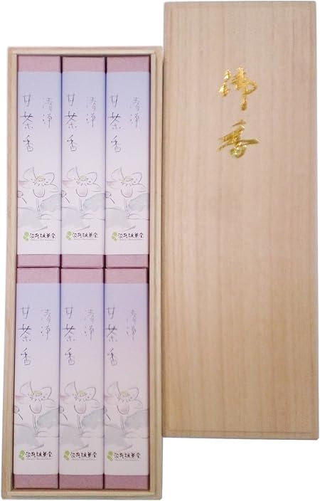 Amazon 御供 のし付き 包装品 淡路梅薫堂 お線香贈答用 お線香ギフト 仏様のご馳走 清浄甘茶香 桐箱 14cm ご霊前 ご仏前 お悔やみ 喪中見舞い 法事法要 御線香 お供え物 ご進物用線香 日本製 喪中御見舞 Amazon 81fbans 淡路梅薫堂 お香