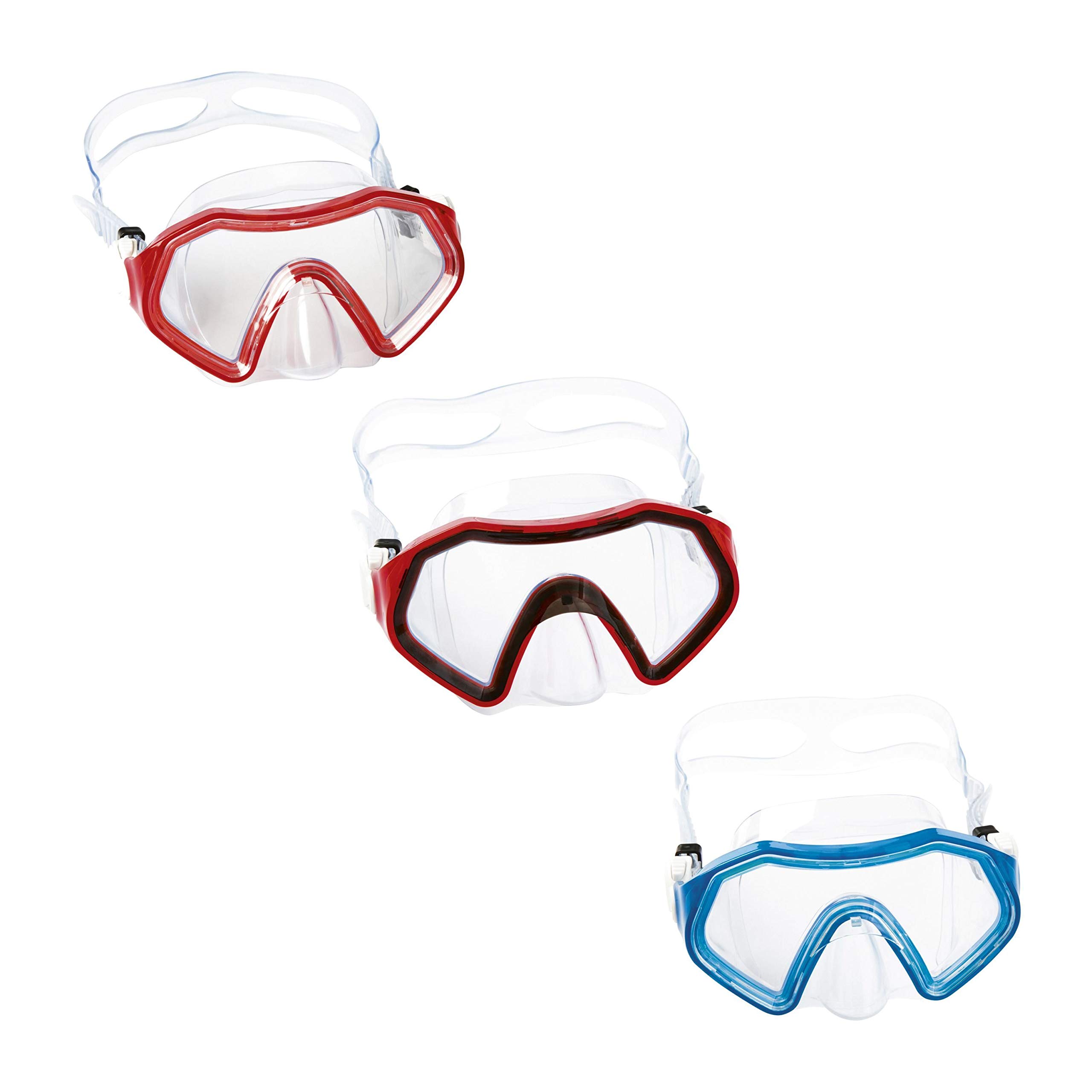 BESTWAY Hydro-Swim Sparkling Sea Diving Mask for Children from 7 Years Assorted