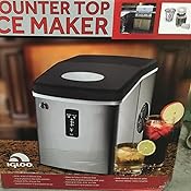 igloo countertop ice machine model ice103 in stainless steel