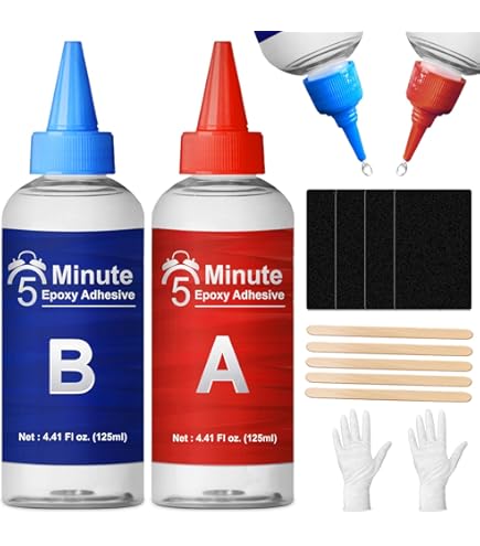 HFT 92665 Epoxy - Quick Setting Clear When Dry : Amazon.ca: Tools