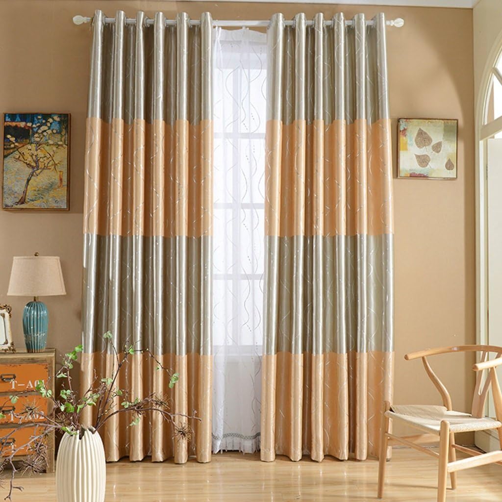 Curtains balconies insulated shade (double panels)(size: height 270CM) Window decoration (Size : 200 * 270cm)