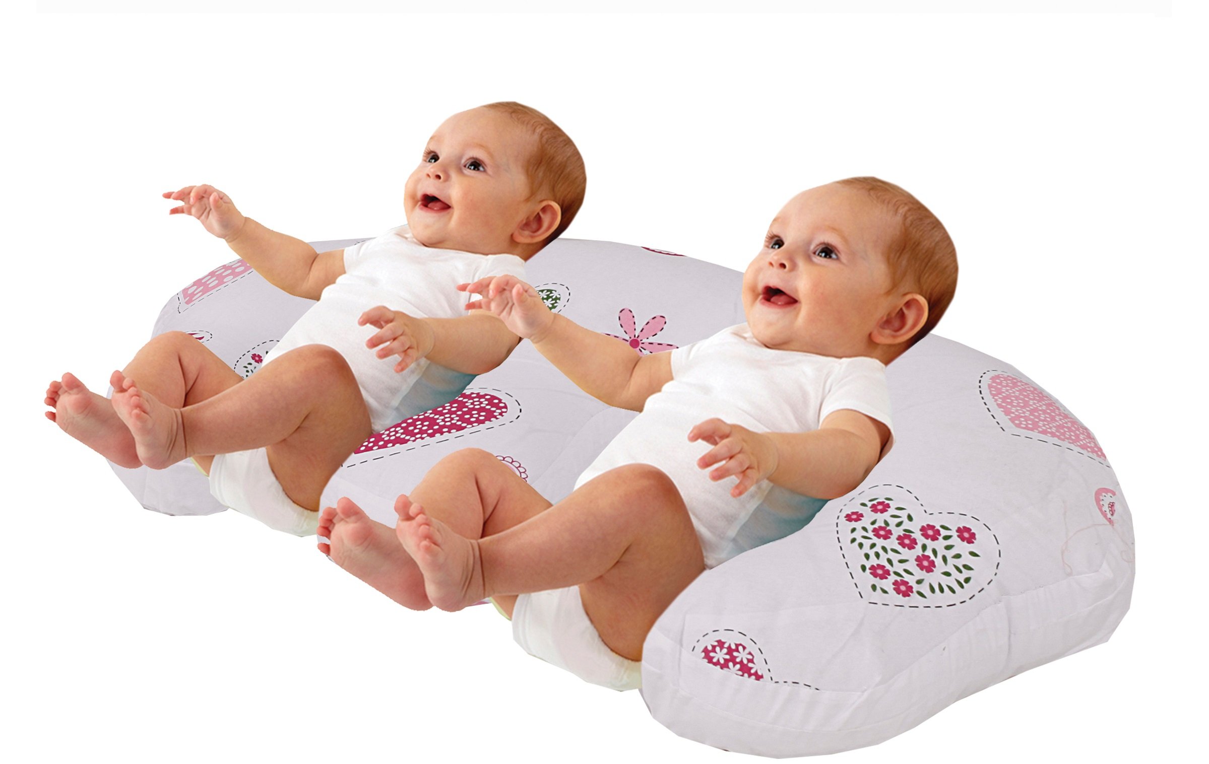 peanut and piglet twin feeding pillow