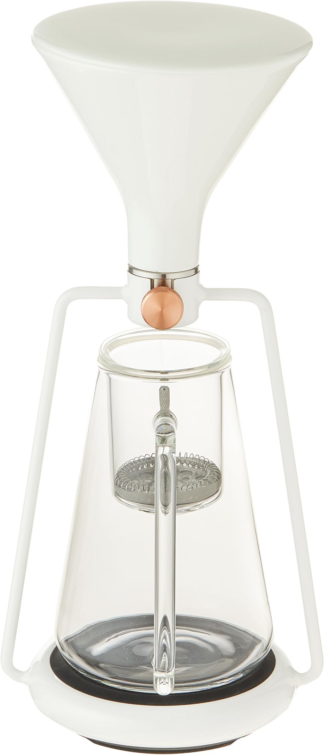 GOAT STORY GINA Basic Maker, Brew Coffee with Pour Over, hot and Cold White, 15 x 17 x 35 cm