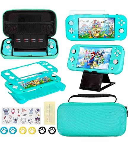 Accessories Kit for Nintendo Switch Lite - YOOWA Accessories