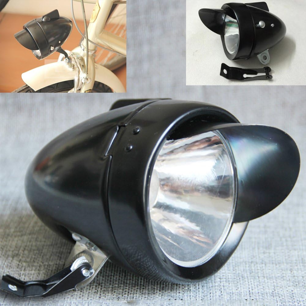 Motoracc Classical Bright Metal Black Vintage Bicycle