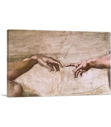 Stampa D'Arte Artery8 – Il Tormento Di Sant'Antonio Di Michelangelo, Poster 30x41 Cm, Senza Cornice, Decorazione Murale Di Alta Qualità
