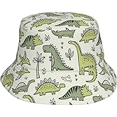 Cute Kawaii Light Blue Cat Cartoon Print Bucket Hat Fisherman Fishing Sun Cap for Adult Women Men Girl Boy Unisex