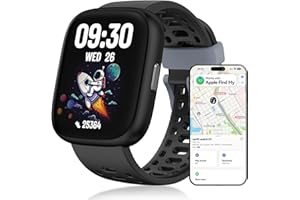 Fitness Tracker No APP No Phone Needed, Compatible with Apple Find My, 1.83" Smart Watch, Heart Rate, Sleep Monitor, IP68 Wat