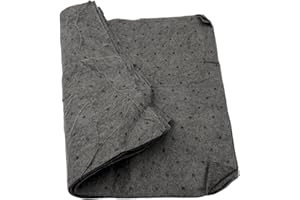 SANDHILL TOOLS Sandhill Gray Sonic Bonded Universal Absorbent Pads 15" X 18", Pack of 5 (Medium-Weight)