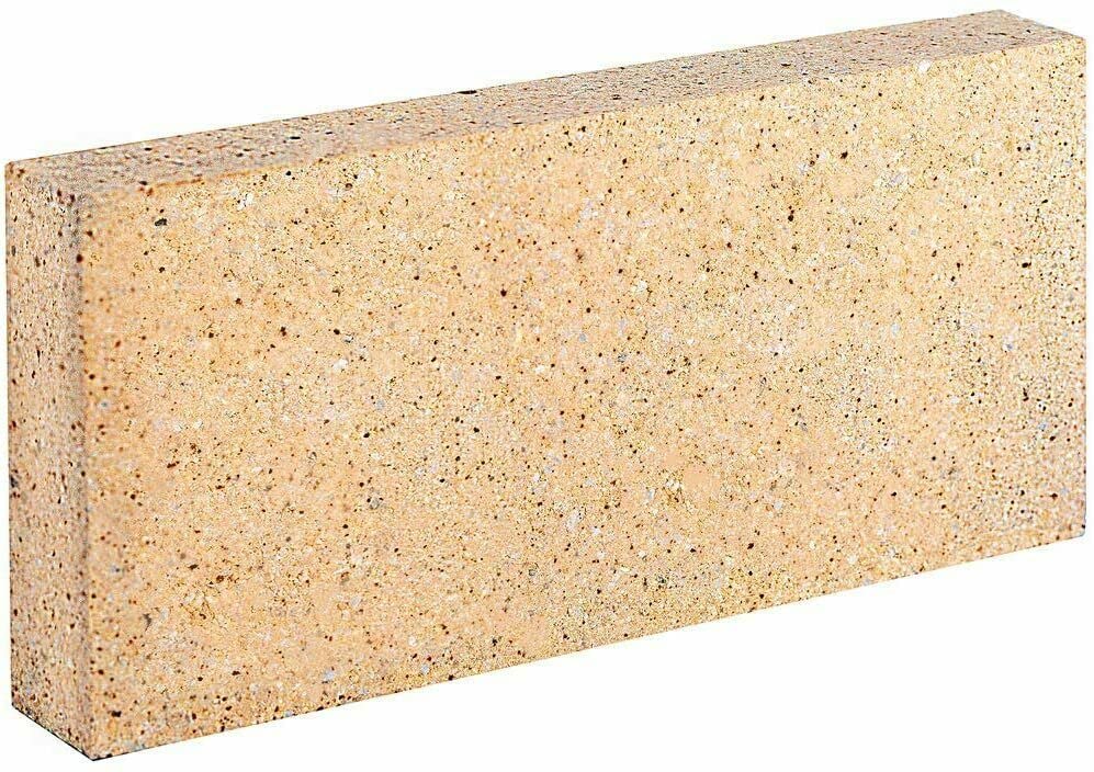 The Stove Wizard Fireplace, Woodburner Log Multifuel Stove, Pizza Oven, BBQ, Villager Stoves Premium HD Vermiculite FireBrick 230mm x 115mm x 25mm