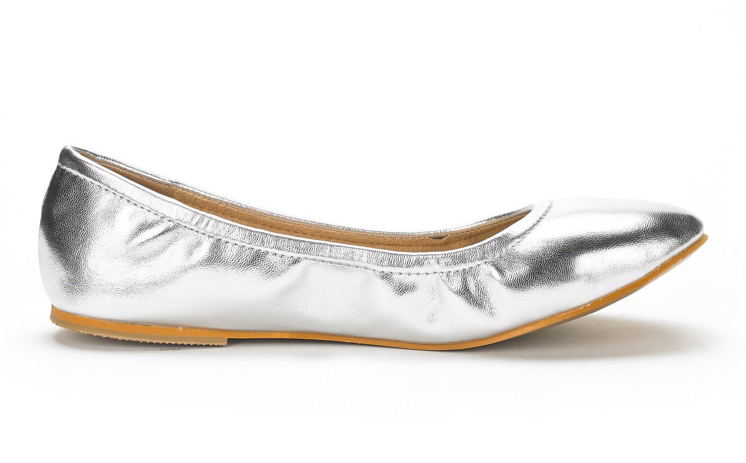 DREAM PAIRS Women's Sole-fina Solid Plain Walking Classic Ballet Flats Shoes - Image 4