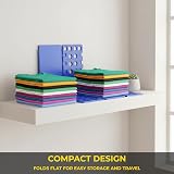 SHATCHI Magic Fast Speed Clothes Folding Board Blue 31x23.5 cm view 6