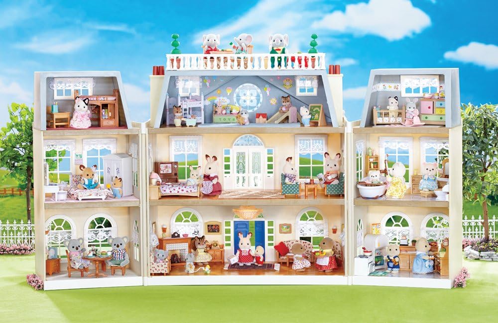 sylvanian families cloverleaf manor
