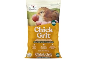 Manna Pro Chick Grit | Digestive Supplement for Young Poultry and Bantam Breed | Probiotics to Support Digestion | No Artificial Ingredients or Preservatives | Insoluble Crushed Granite | 25 Pounds