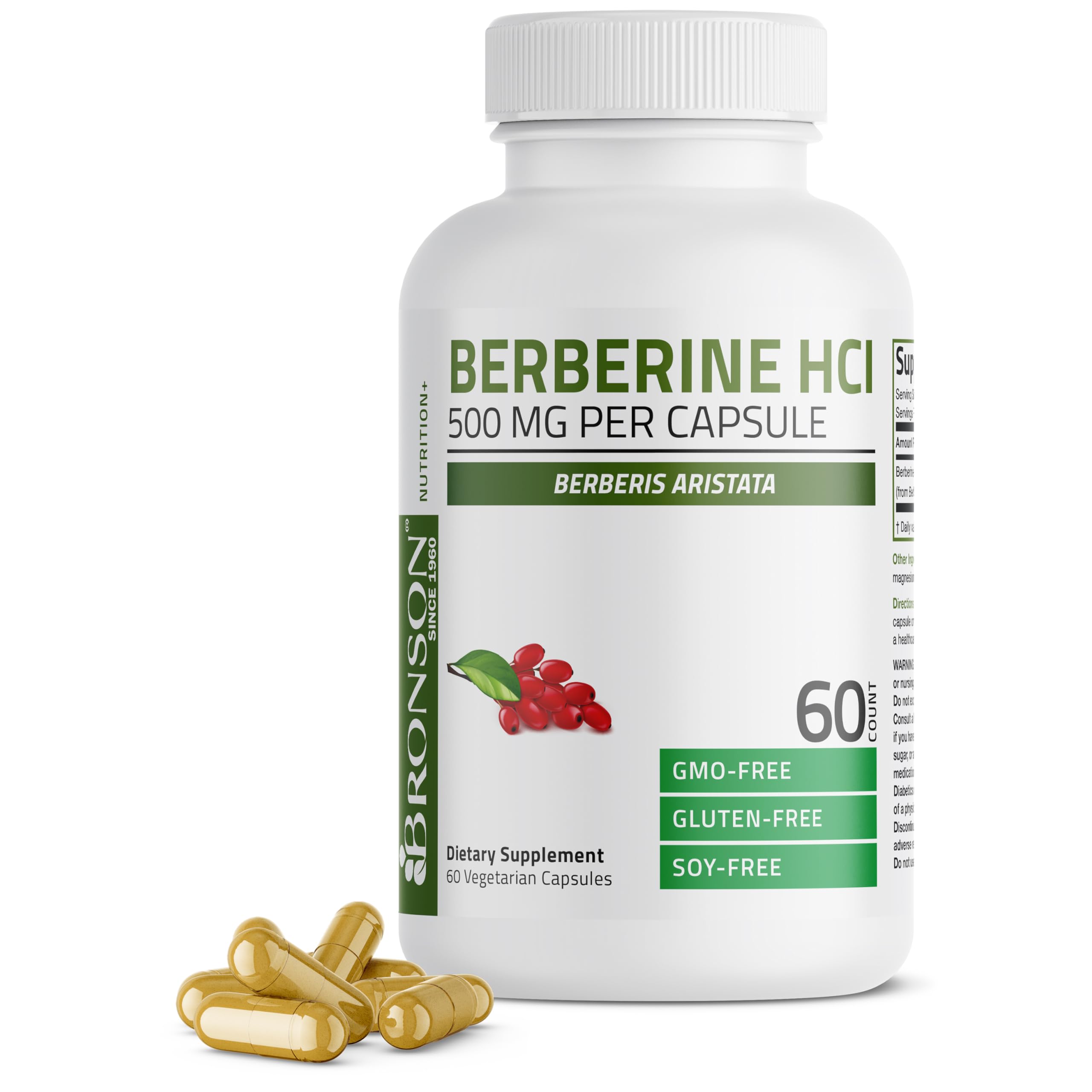 Berberine HCL 500 mg