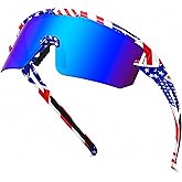 YUNBLL&KO Sports Polarized Sunglasses Men Women UV400 Protection Kids Youth Baseball Sunglasses for Cycling Softball Running