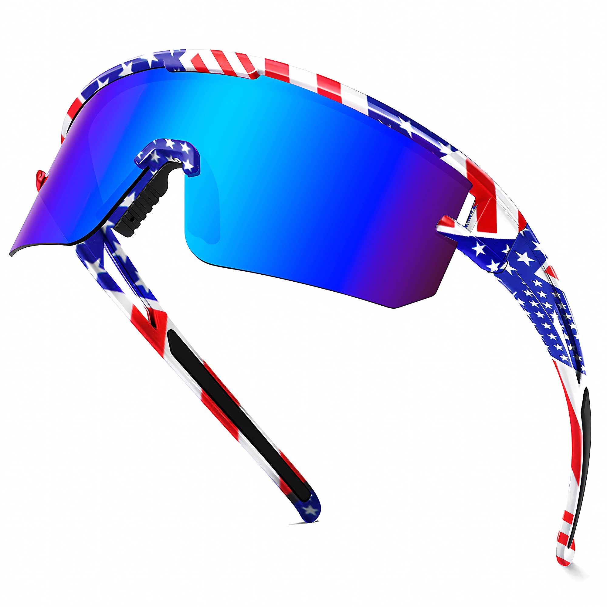 Photo 1 of YUNBLL&KO Sports Polarized Sunglasses Men Women UV400 Protection Kids Youth Baseball Sunglasses for Cycling Softball Running