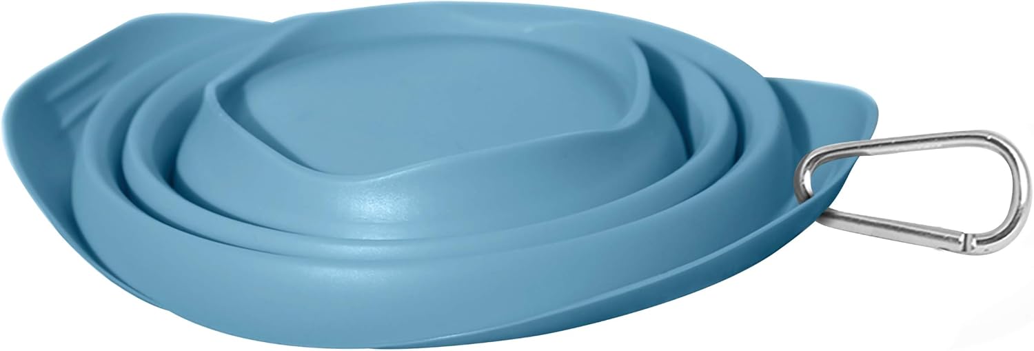 Kurgo Collaps-A-Bowl for Dogs, Collapsible Travel Dog Bowl for Outdoor Adventures, Food-Grade Silicone - Image 3
