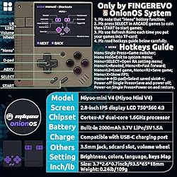 Miyoo Mini V4 OnionOS Handheld Game Console