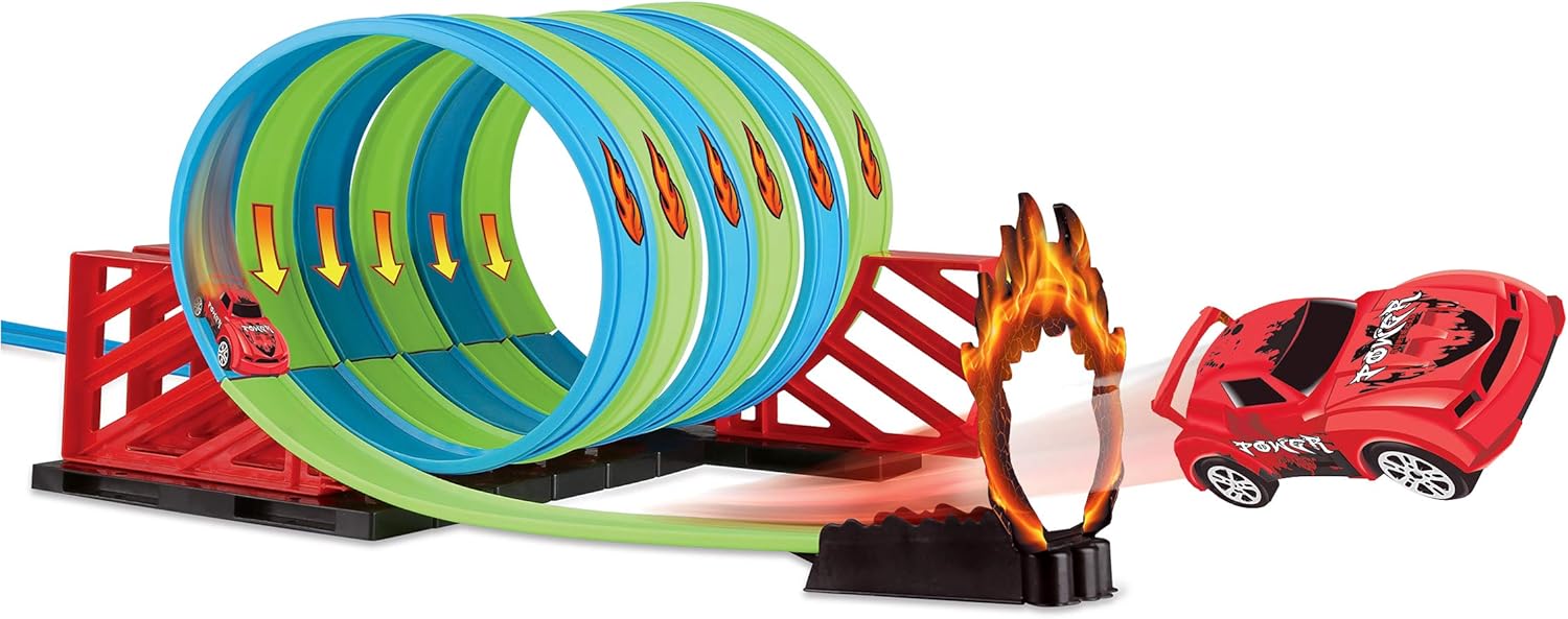 outdoor toy car track