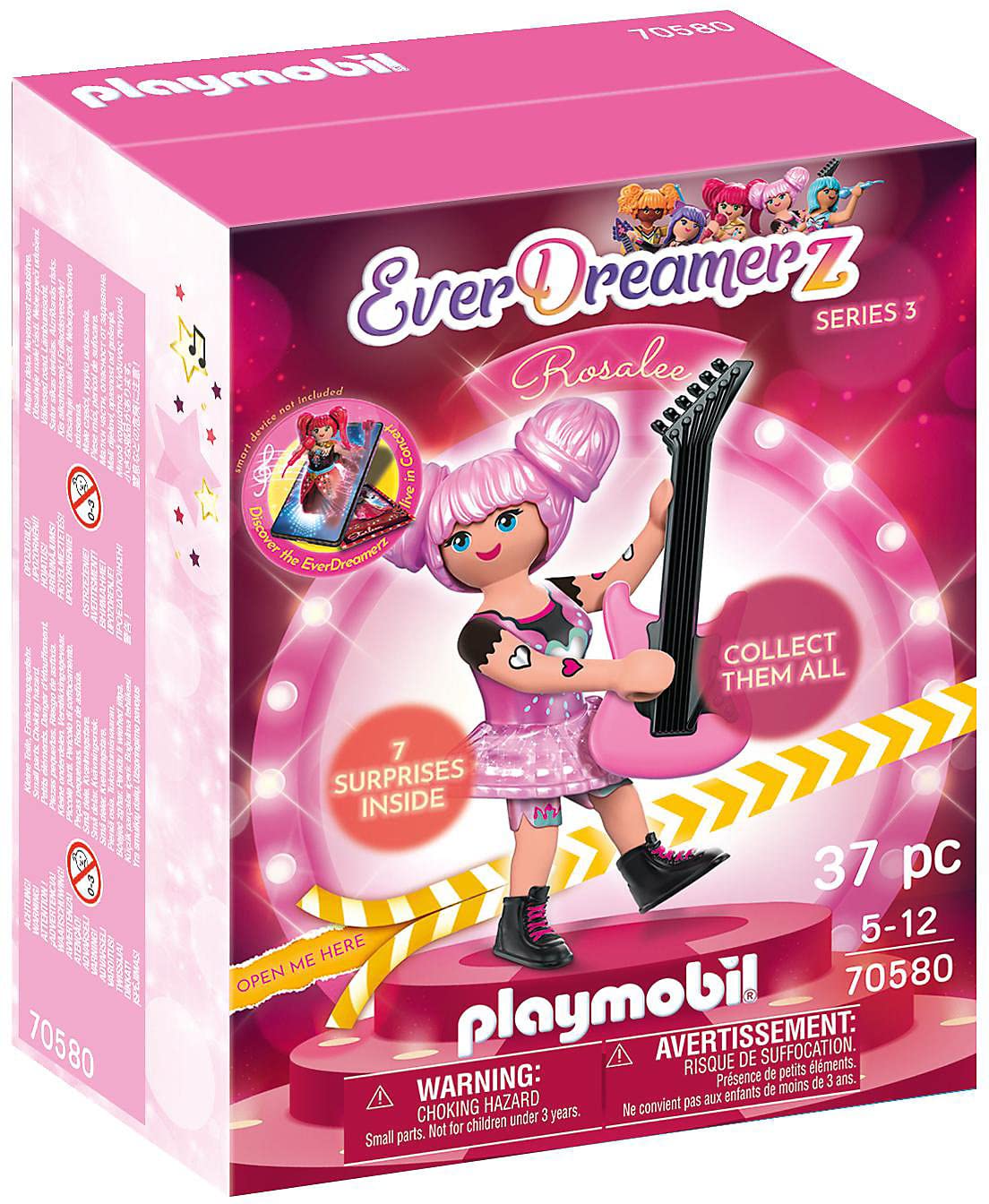 Playmobil 70580 EverDreamerz Rosalee - Music World, Fun Imaginative Role-Play, PlaySets Suitable for Children Ages 4+