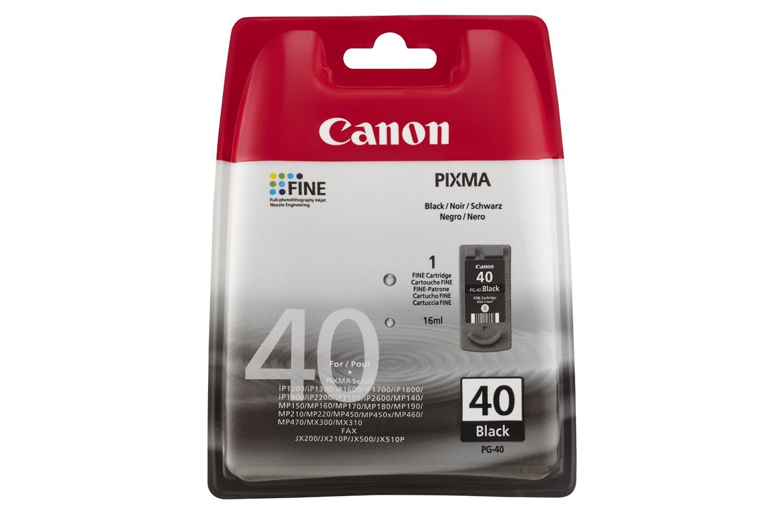 Canon PG 40 - Ink tank - 1 x black