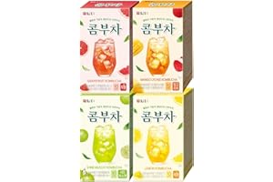 Damtuh Kombucha Tea, Zero Sugar Powdered Mix 10 Sticks (Kombucha Bundle, 10 Count (Pack of 4)