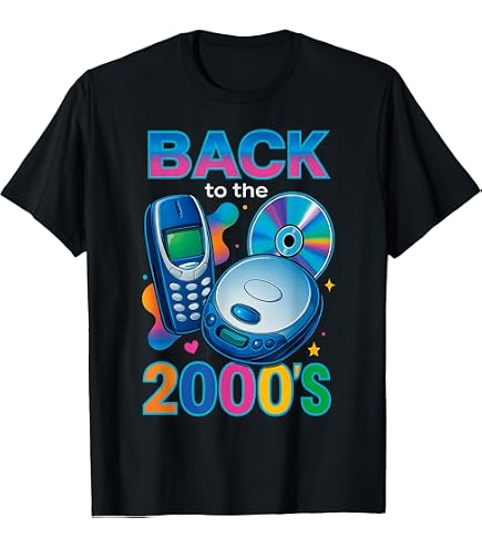 Amazon.com: 2000er Jahre Flip Phones Und Tech Designs I Love The