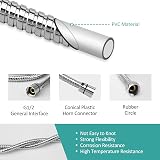EMKE Shower Hose 2.5m Anti-Kink Stainless Universal Replacement Chrome G1/2 view 4