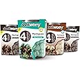 Don't Worry Keto Friendly Meringue Cookies - (2pz Double Chocolate, 1pz Hazelnut & 1pz Mint & Chocolate), Low Carb and Sugar Snacks, Low Calories Snacks for Adults - 4 Pack
