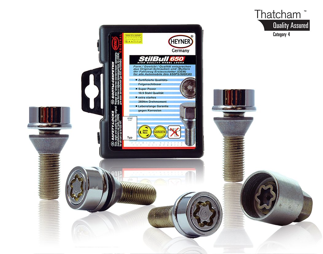 XC90 Heyner Germany Locking Wheel Nuts Set 4 Removal Key Car Security