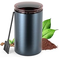 Electric Coffee Grinder, OYUNKEY Small Coffee Bean Grinder with Stainless Steel Blade, Cleaning Brush for Beans, Spices…