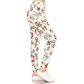 Leggings Depot High Waisted Camouflage & Multiple Print Leggings for Women - Reg, Plus, 1X3X, 3X5X