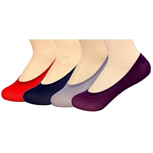 MANZI Damen 12 Paar Anti Slip Seidig Low Cut Füßlinge Unsichtbare