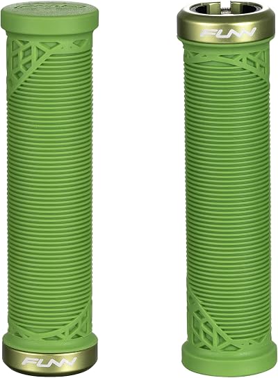 Funn Hilt JR Mountain Bike Grips 19mm Inner Lock On Green