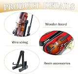 Raykce Tiny Worlds Smallest Emergency Violin Miniature Wooden Instrument view 5
