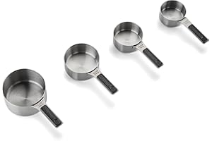 Cuisinart 4-Piece Magnetic Measuring Spoons Set, Stainless Steel (CTG-4MMCC)