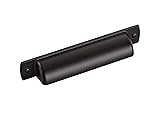 Amerock | Cabinet Cup Pull | Matte Black | 3-3/4